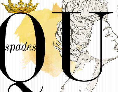 The Queen of Spades Website Graphics 