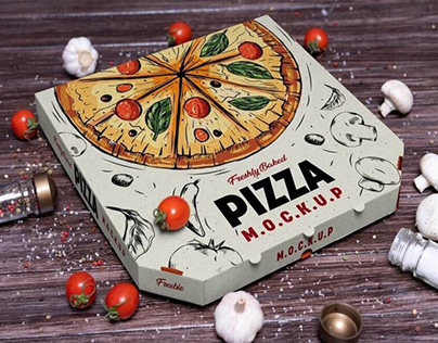 Printed Customized Pizza Boxes