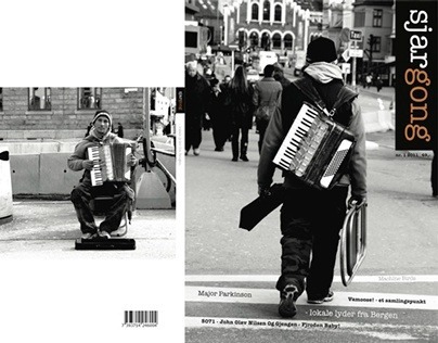 Magazine cover. University project