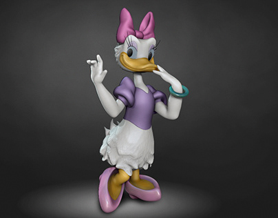 Daisy Duck 3D Model