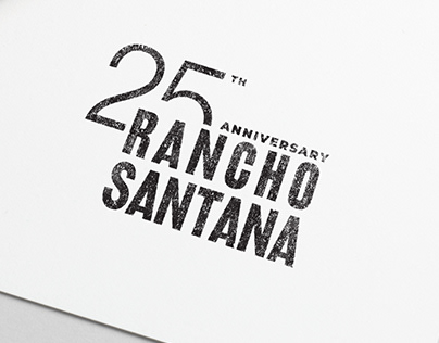 Rancho Santana, 25th Anniversary Logo