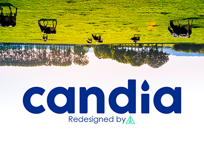 CANDIA dairy company visual redesign