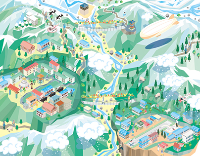 Illustration work vol20 Everest Road