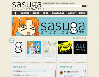 Sasuga Studios Website