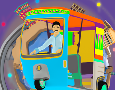 Rickshaw Fury (Mobile Game)
