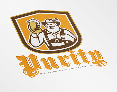 Purity Made in America German Beer Logo
