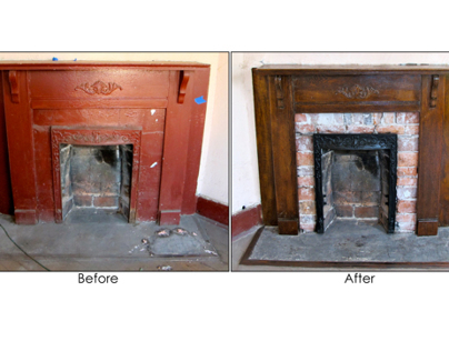 Nunez House: Fireplace Restoration