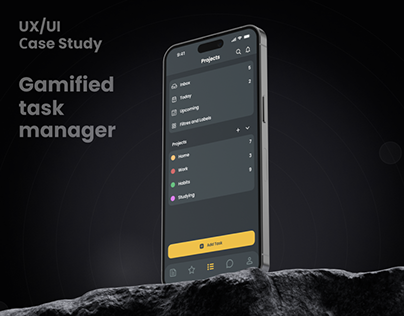Task Manager Mobile App UX/UI Сase Study