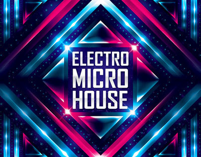 Electro Micro House Flyer Template
