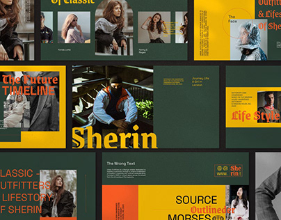 Sherin Brand Guideline Presentation Template