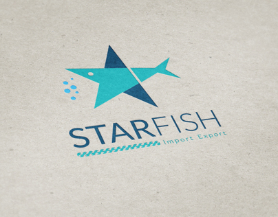 StarFish Logo Design + Branding