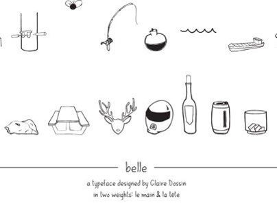 Belle - A Hand Drawn Typeface