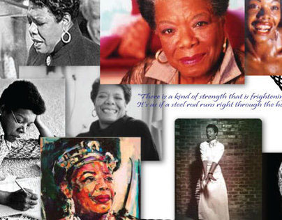 Collage - Maya Angelou