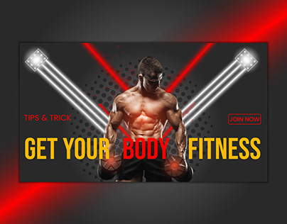 Body Fitness You Tube Thumbnail Design