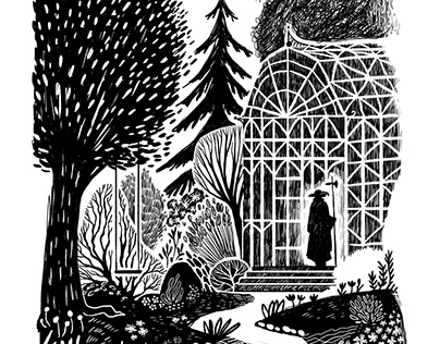 The Glasshouse - Book illustration