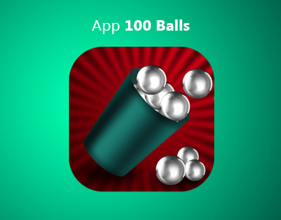 100 Balls Game Icon