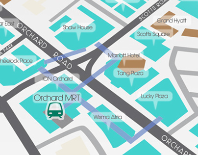 Orchard Road Map