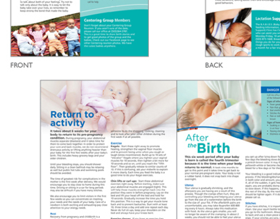 After the Birth Informational Packet