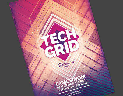 Tech Grid Flyer