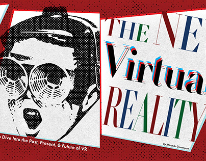 The New Virtual Reality Magazine Spread
