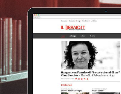 Il Libraio / website restyling