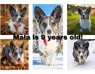 Mała is 9 year old!