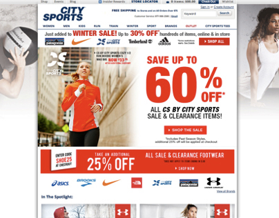 City Sports: Banner Ad's
