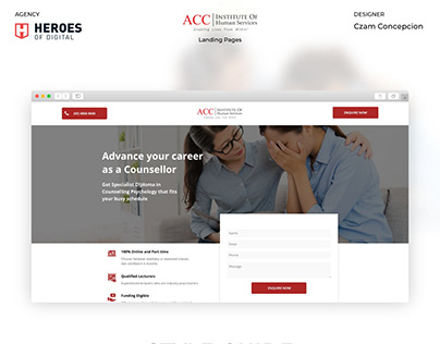 ACC Landing Pages