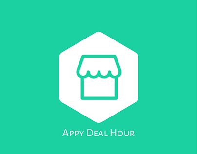 Appy Deal Hour Mobile App Wireframe