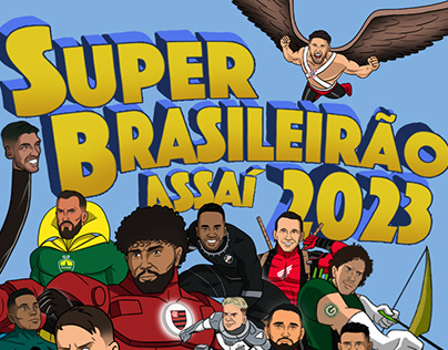 Ad Illustration - Brasileirão Assaí 2023