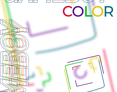 GameBoy Color Poster Design