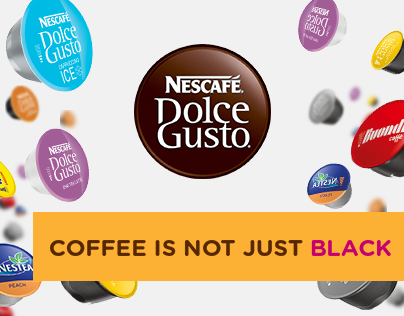 NESCAFÉ® Dolce Gusto® Coffee is not just black