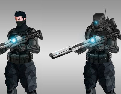 Soldiers concept