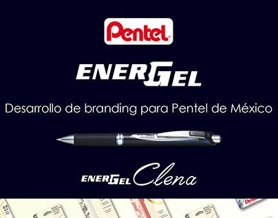 Desarrollo de branding para Pentel de México