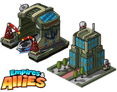 Zynga Empires & Allies Concept Art