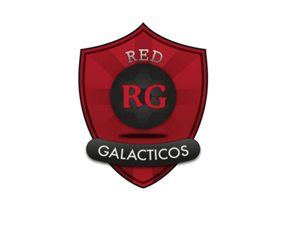 Red Galaticos Football Team Emblem