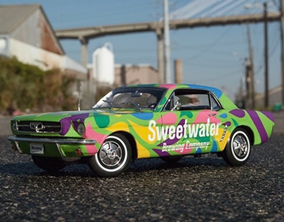 Sweet Water 420 car wrap project