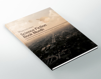 Waterstones Book Months - Booklet design