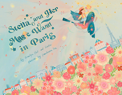 Children's Book | Stella and Her Magic Wand in Paris
