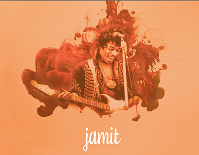 JamIt app layouts