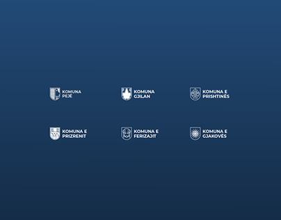 Komunat e Kosoves (6 logos)