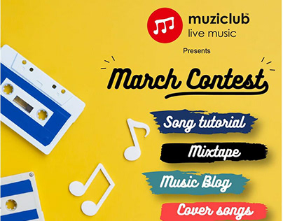 March Contest Creative