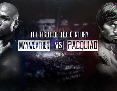 Mayweather // Pacquiao: Promotional Concept