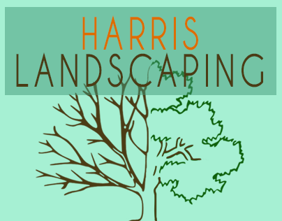 Harris Landscaping Business Card
