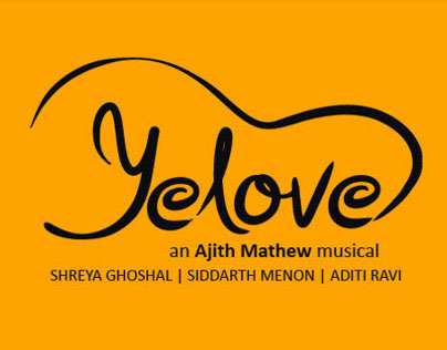 'Yelove' - Calligraphy Album title 