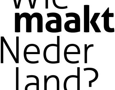 Wie maakt Nederland? - publicatie