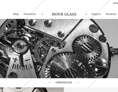 Hourglass - e-commerce website template
