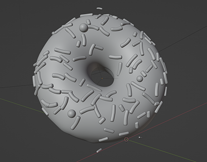 3D Donut Animation