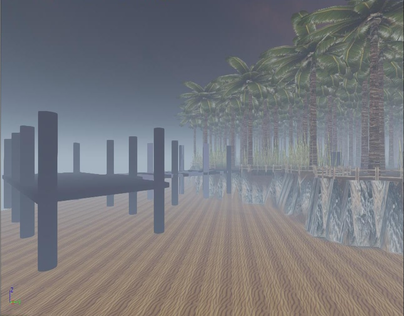 3D Environment Island 