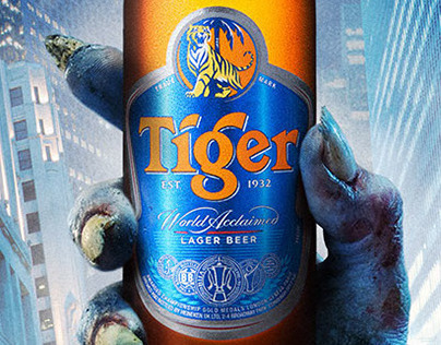 Tiger Beer - Halloween Zombie